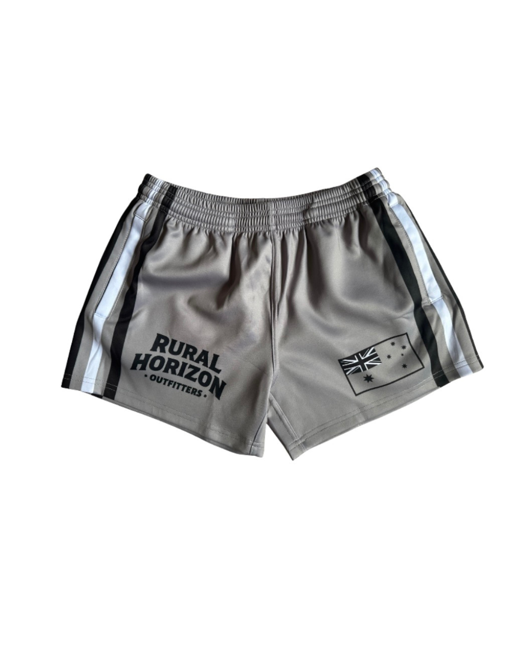 Ironbark Grey Footy Shorts