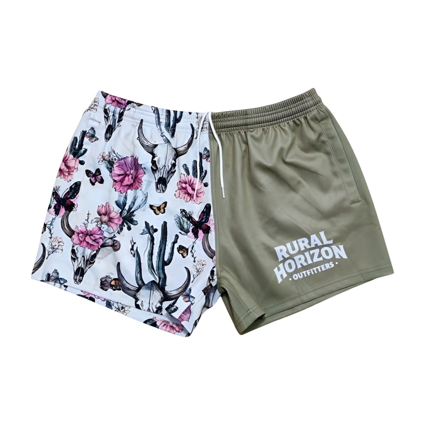 Desert Bloom Footy Shorts