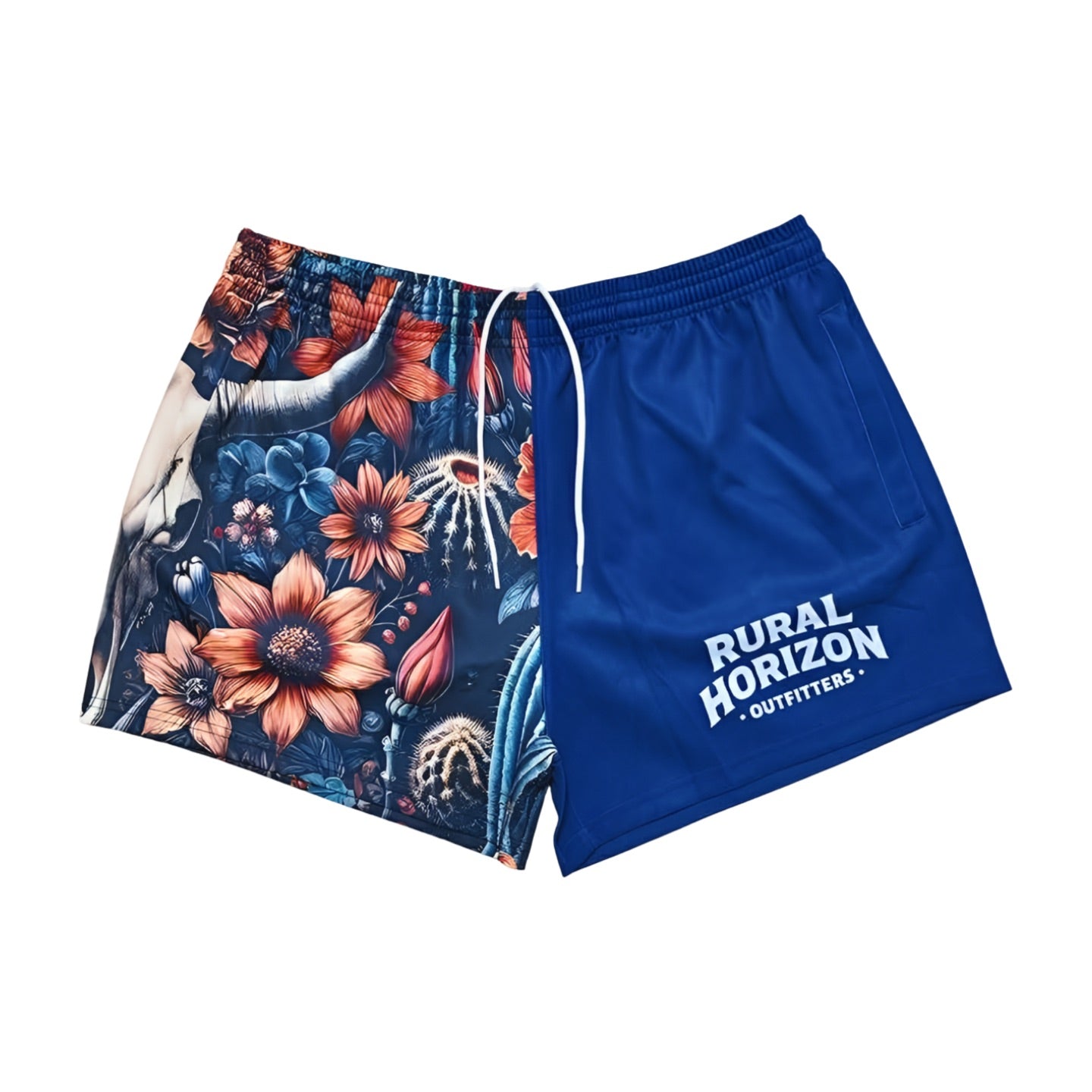 Horizon Blue Footy Shorts